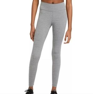 Nike women's Dri-FIT mid-rise tights size small, gray